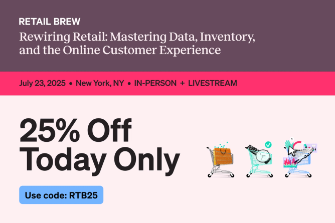 Retail Brew event promo