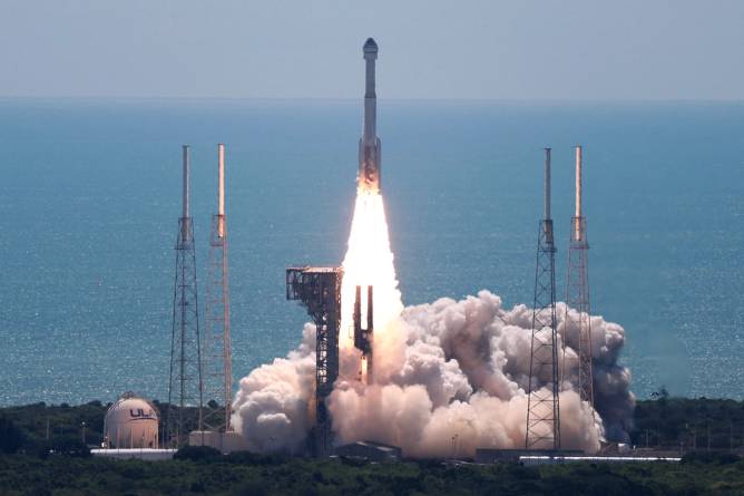 Starliner launch.