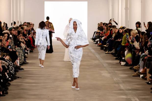 Batsheva fashion show at New York Fashion Week in 2024