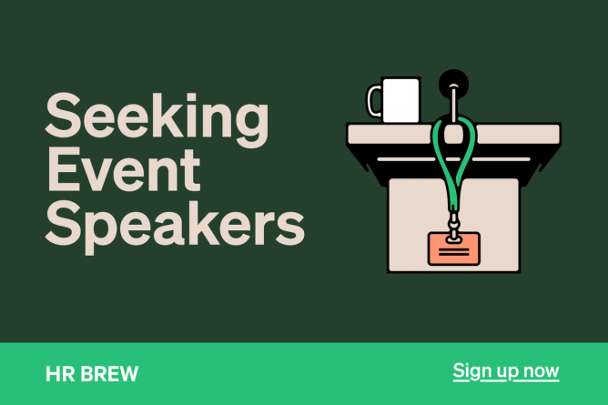 Seeking event speakers