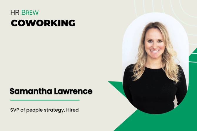 Samantha Lawrence, SVP of people strategy, Hired