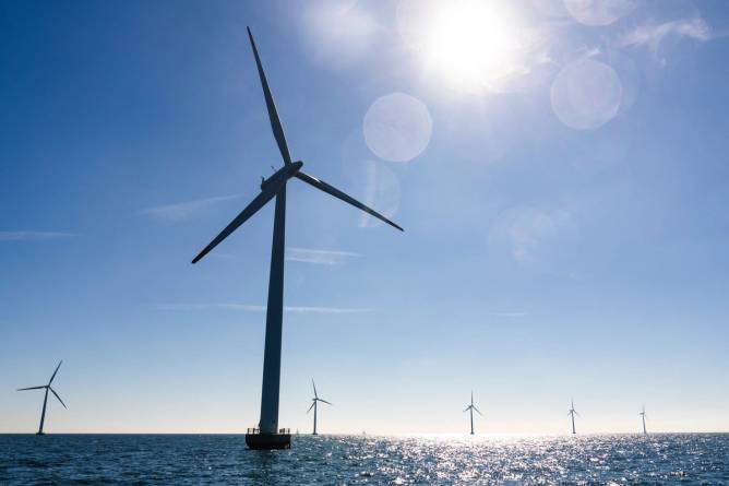 offshore wind turbines
