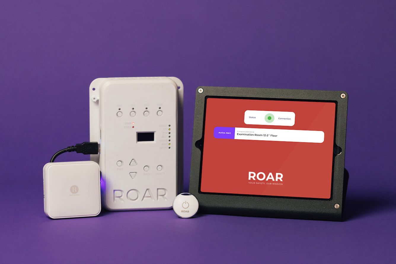 Roar’s wearable panic button product.