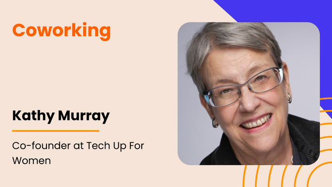 headshot of Kathy Murray, founder of Tech Up For Women