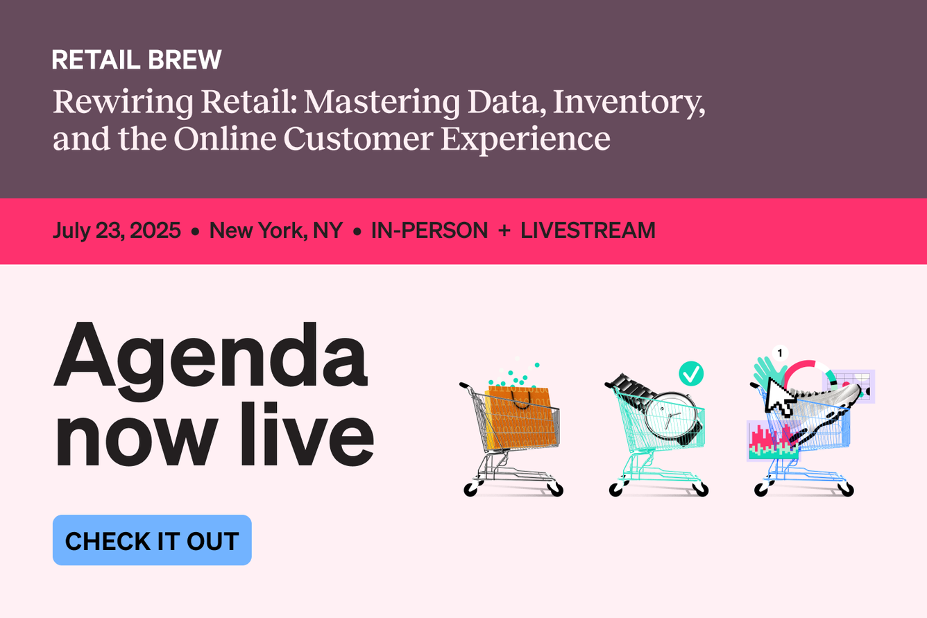 Retail Brew event promo