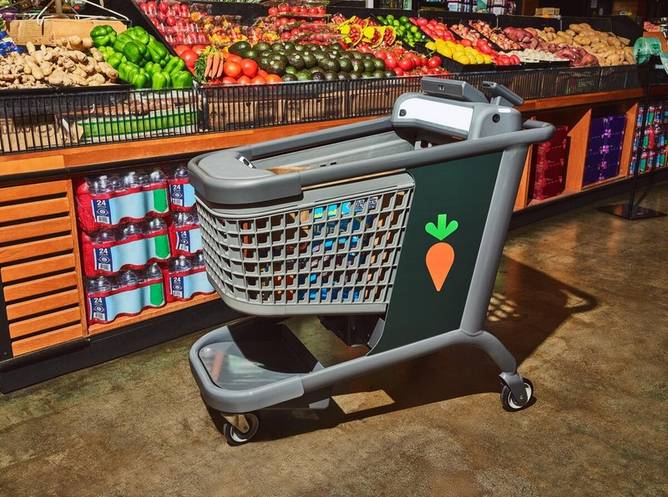 Caper Cart in a grocery store