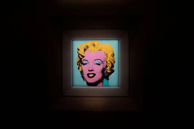 Andy Warhol's Marilyn Monroe portrait