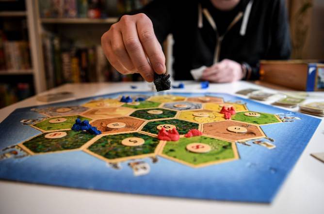 Settlers of Catan board game