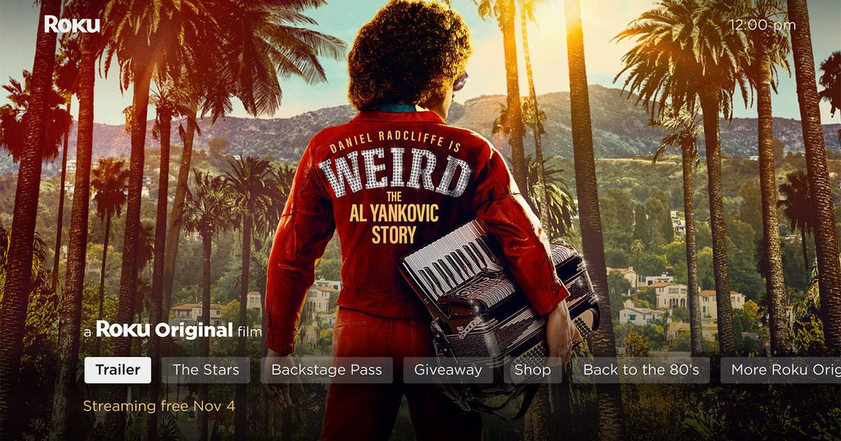 Daniel Radcliffe Roku Why Roku’s ‘Weird Al’ biopic starring Daniel Radcliffe could usher in a ...
