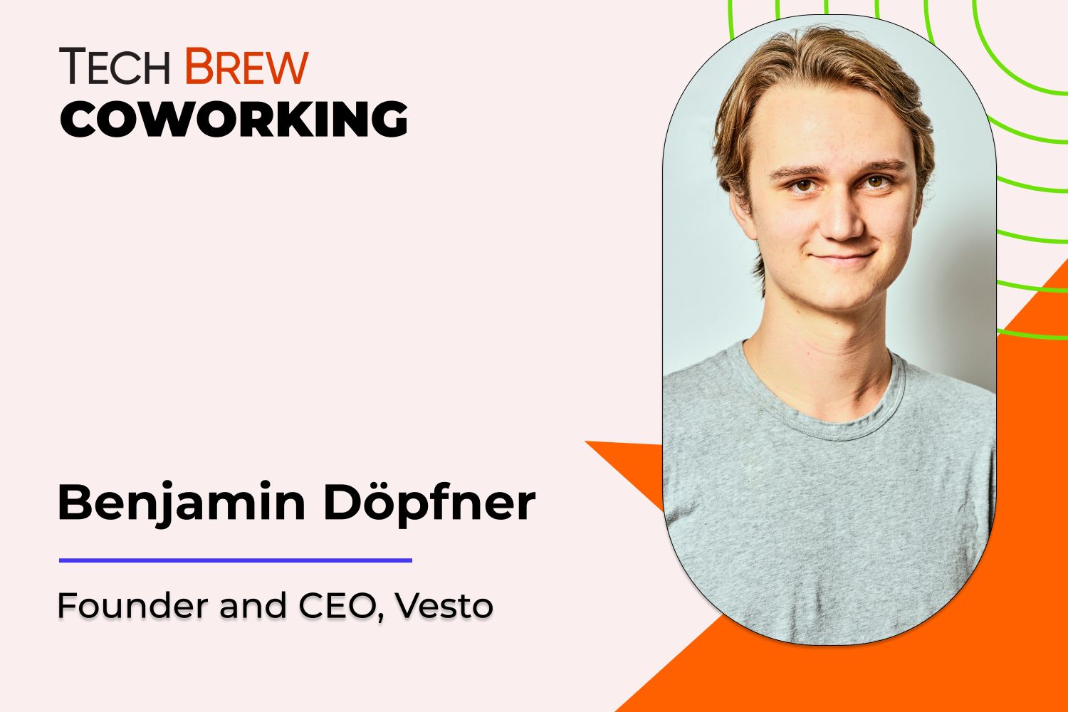 Coworking with Vesto founder and CEO Benjamin Döpfner