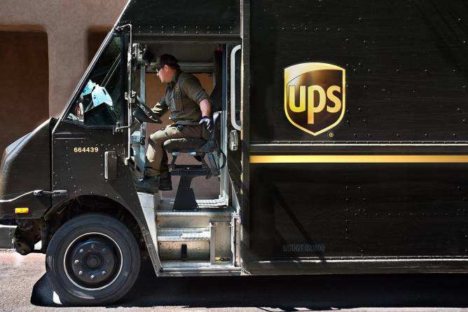 UPS truck