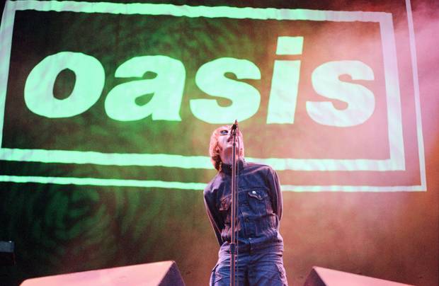 Oasis performing