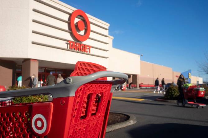 Target storefront