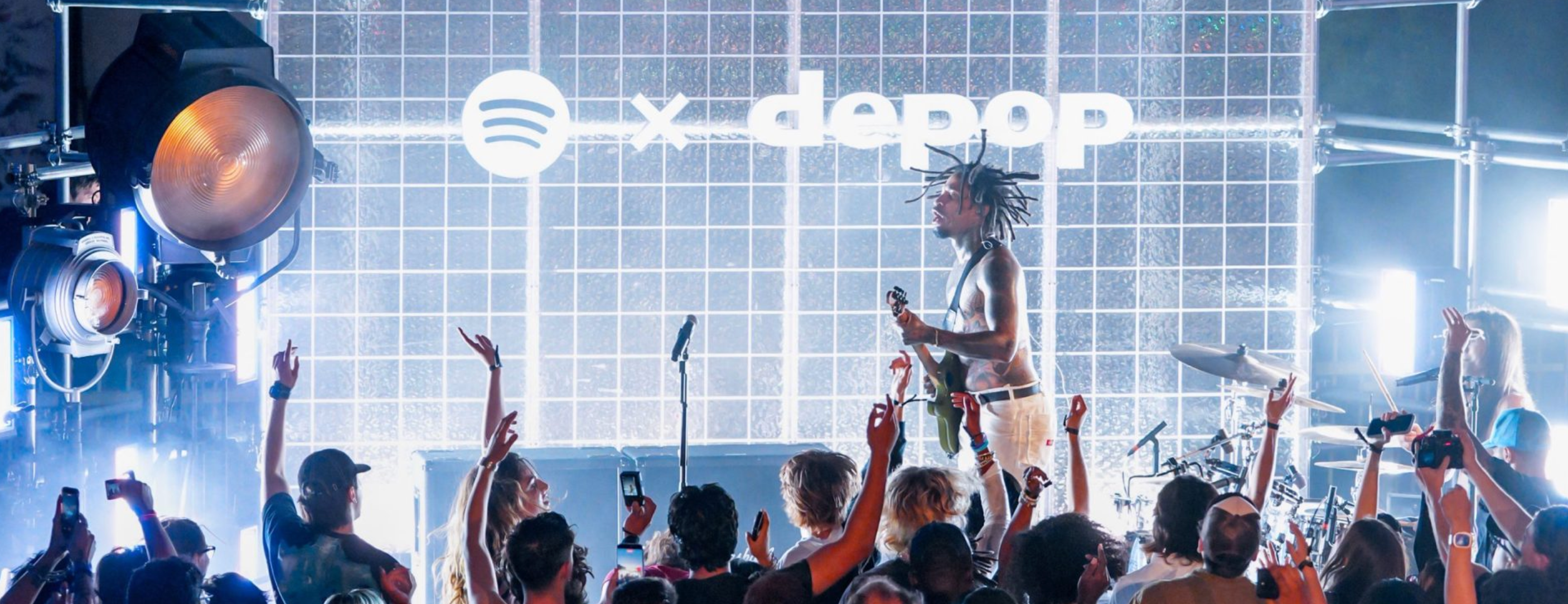 What do Spotify and Depop have in common? A love for secondhand fashion.