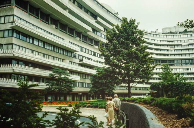 The Watergate Complex in the 70s.