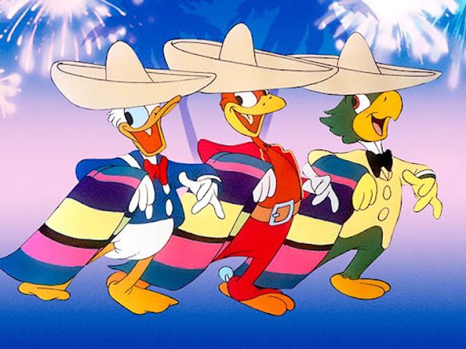 Still from The Three Caballeros, 1945