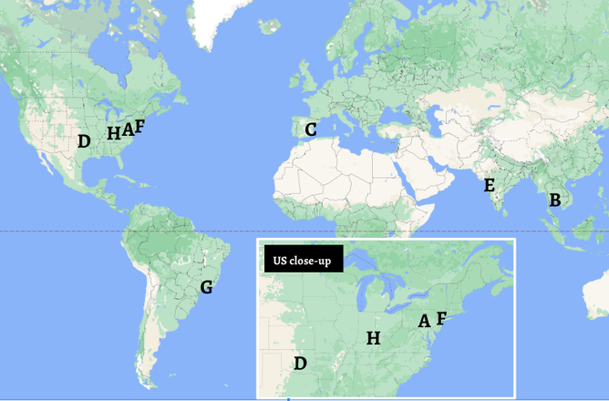 a special map for a morning brew puzzle