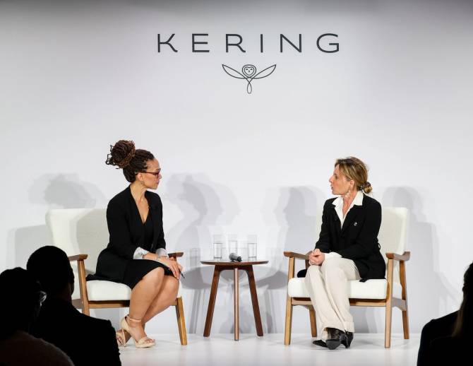 Kering panel discussion about sustainability 