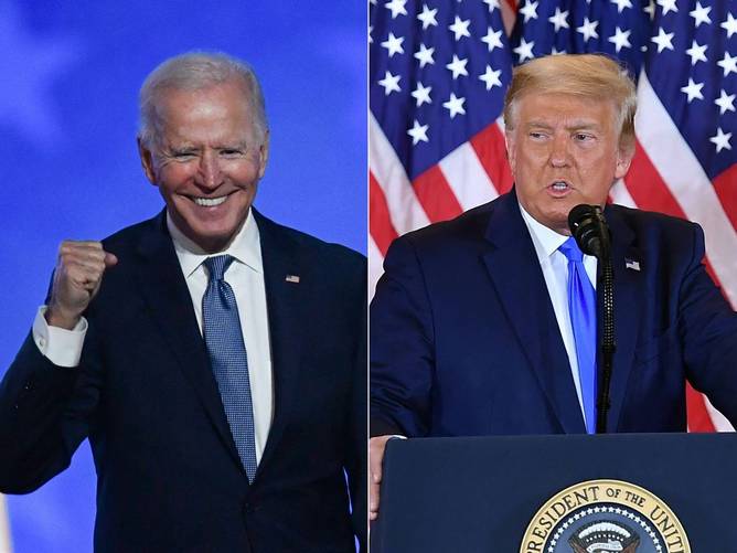 Biden and Trump