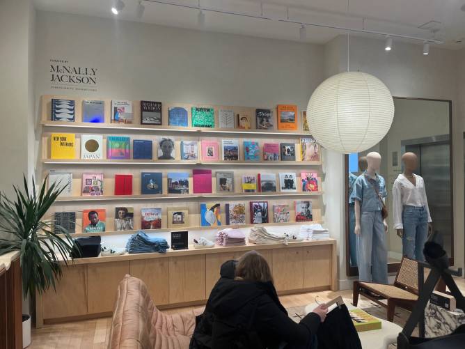 Madewell interior on Fifth Avenue in Manhattan