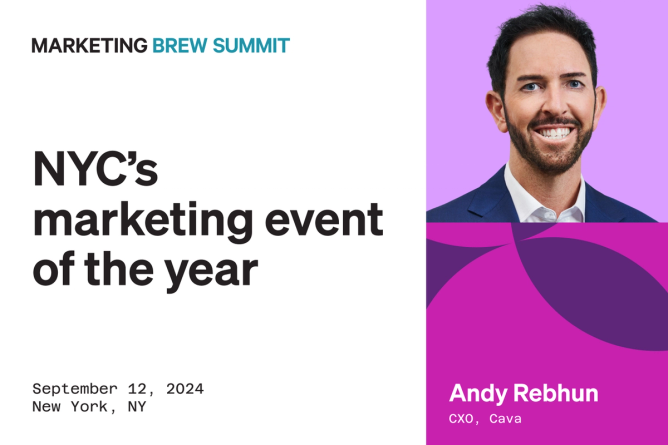 Marketing Brew summit