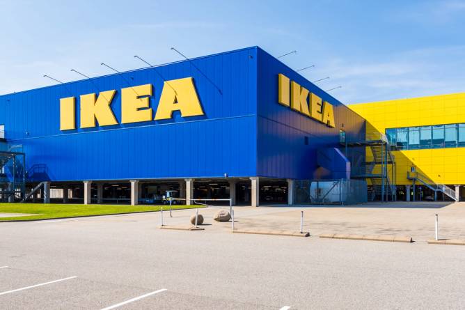 Ikea storefront