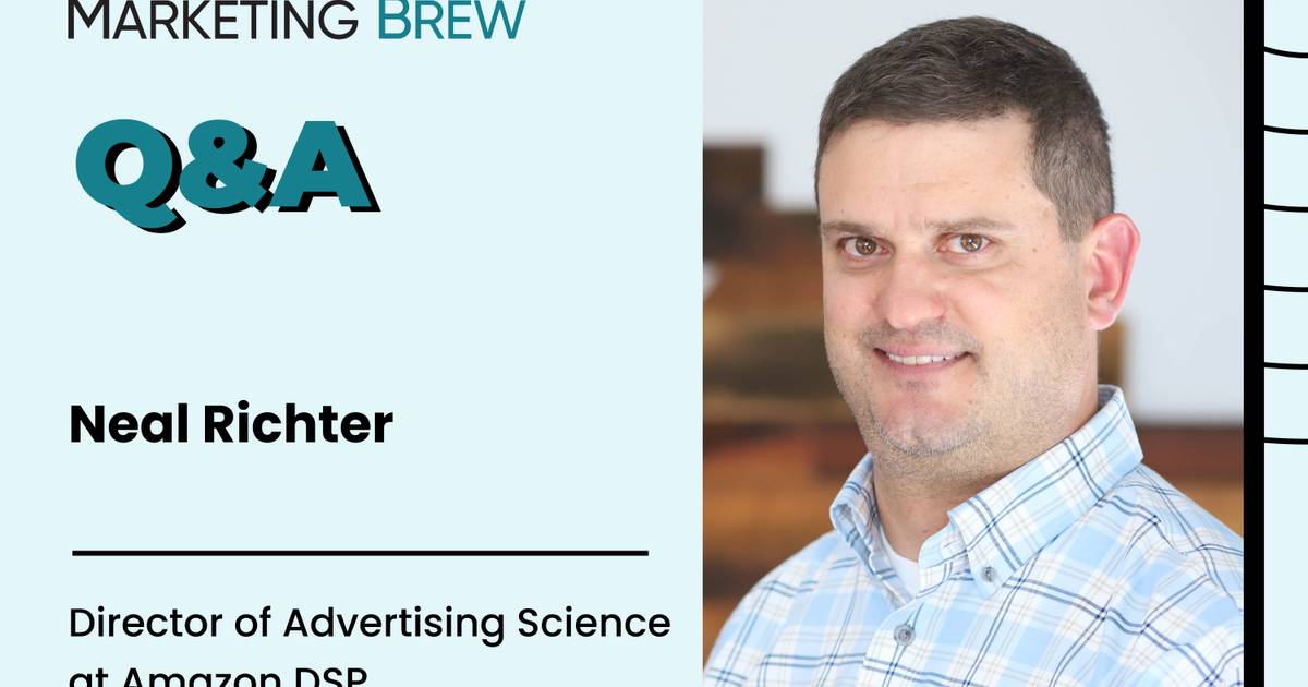 Neal Rech Amazon’s Neal Richter on AI’s impact on advertising
