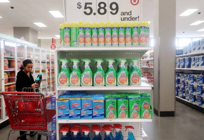 Shelf at Target