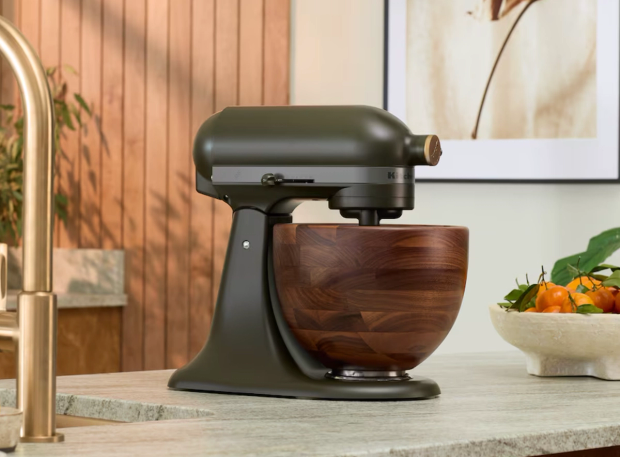 KitchenAid's new walnut mixer