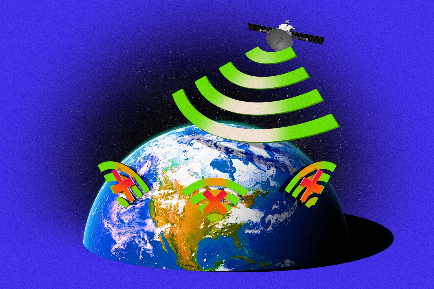 Telcos fight for access to airwaves on the ground and in space