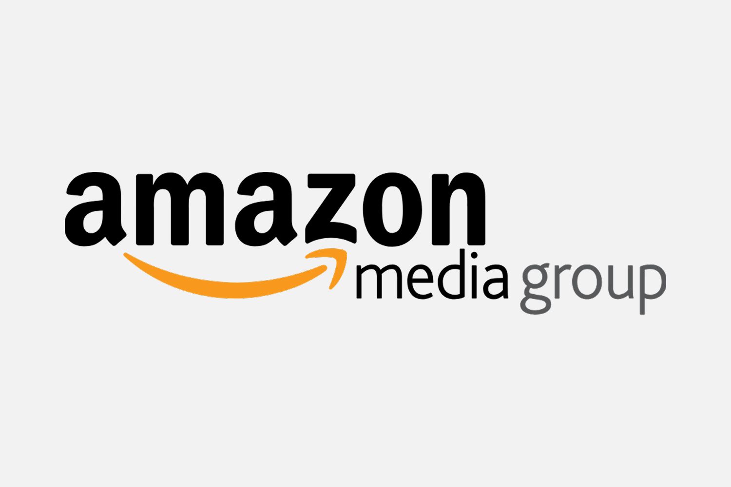 Amazon Media Group Logo.