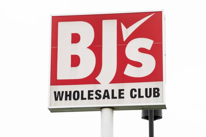 BJ's sign