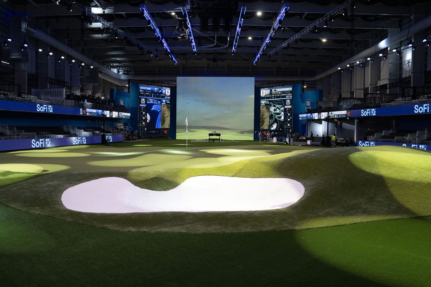Golf gets a new look with hightech indoor league