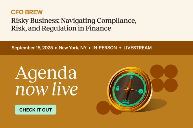 CFO Brew live event agenda