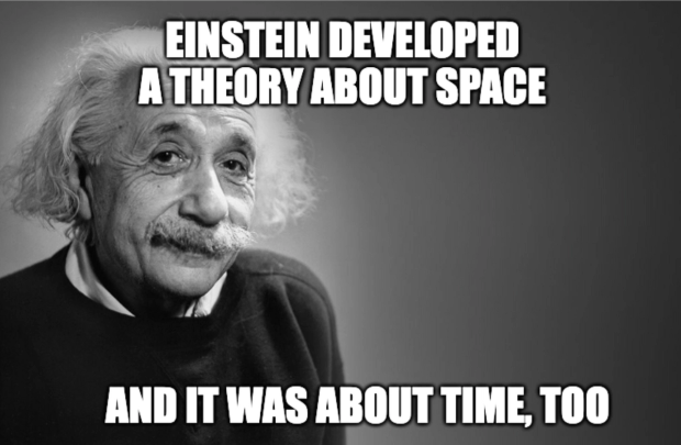 Albert Einstein meme