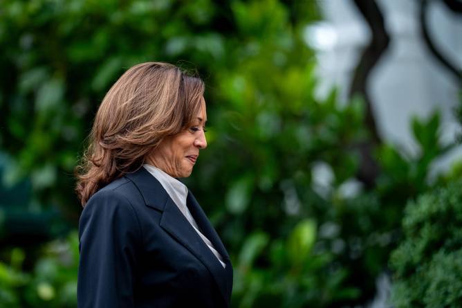 Kamala Harris on July 22