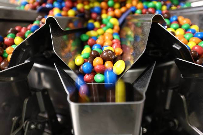 M&Ms Mars candy