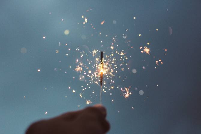 picture of a sparkler