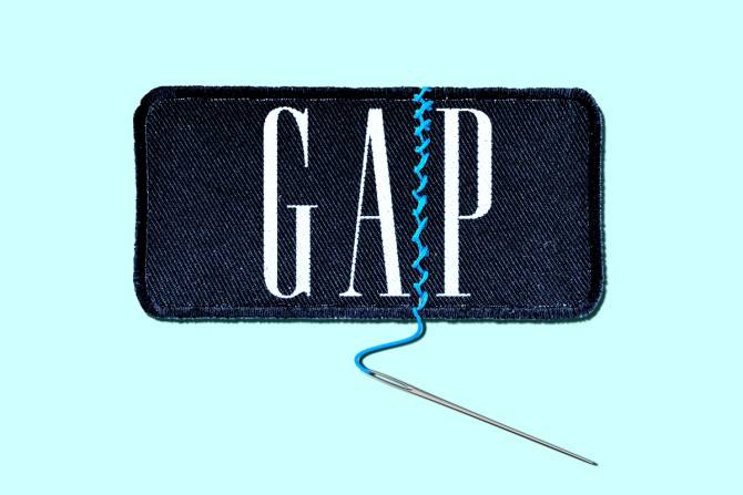 GAP patch sewn by new CEO Sonia Syngal