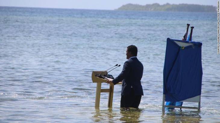 Tuvalu Exploring Ways to Retain Status as a Country as Sea Levels Rise 