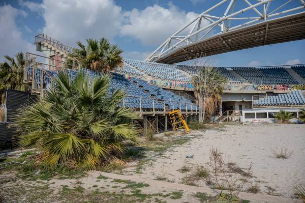 Abandoned Olympic stadium