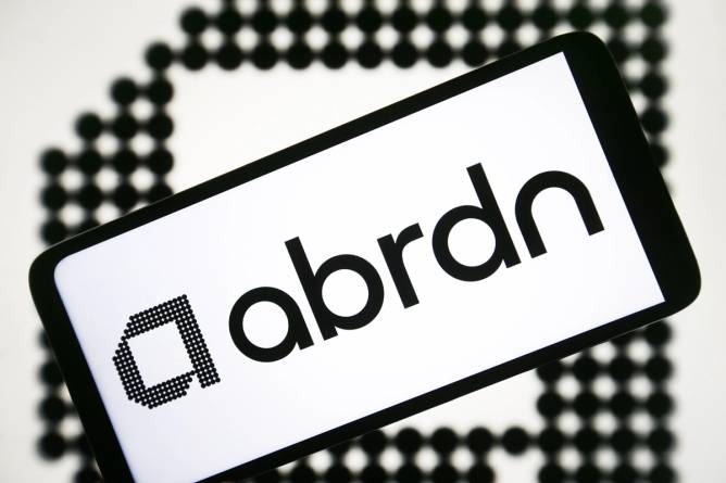 the abrdn logo in a collage