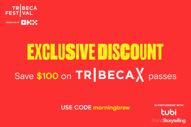 Get your discounted Tribeca X day pass today!