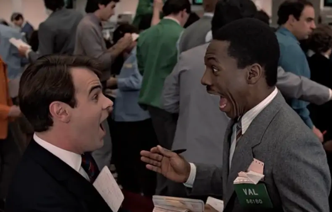 Scene from Trading Places