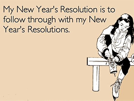 Stick to your resolutions this year