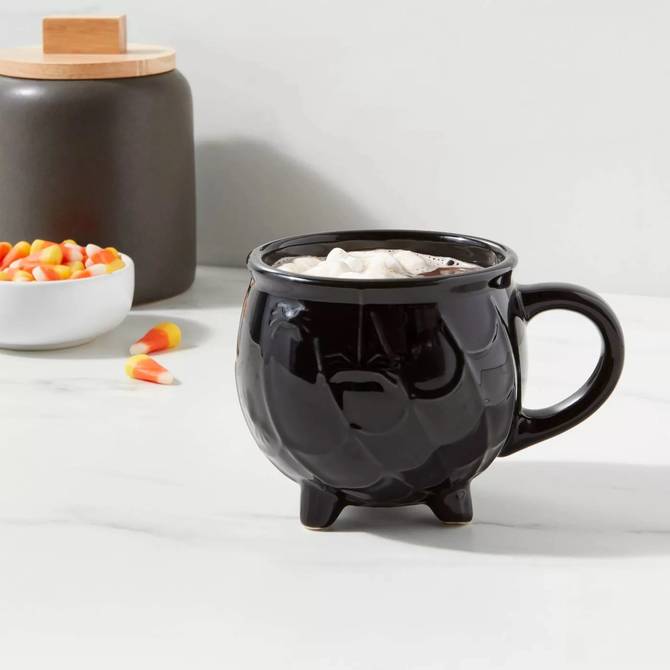 Target cauldron shaped mug