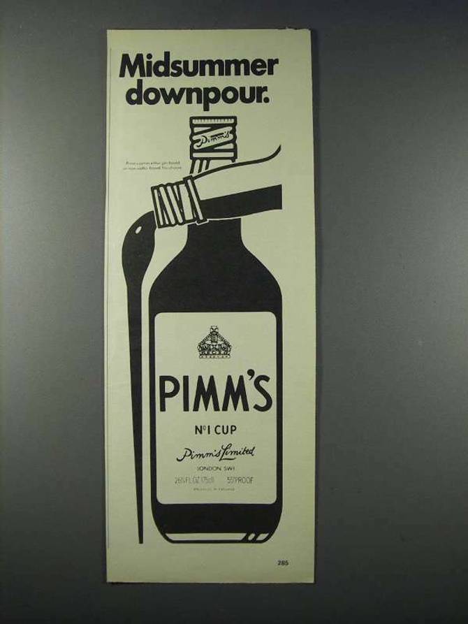 old Pimm's ad
