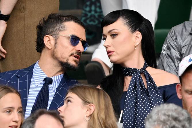 Katy Perry and Orlando Bloom