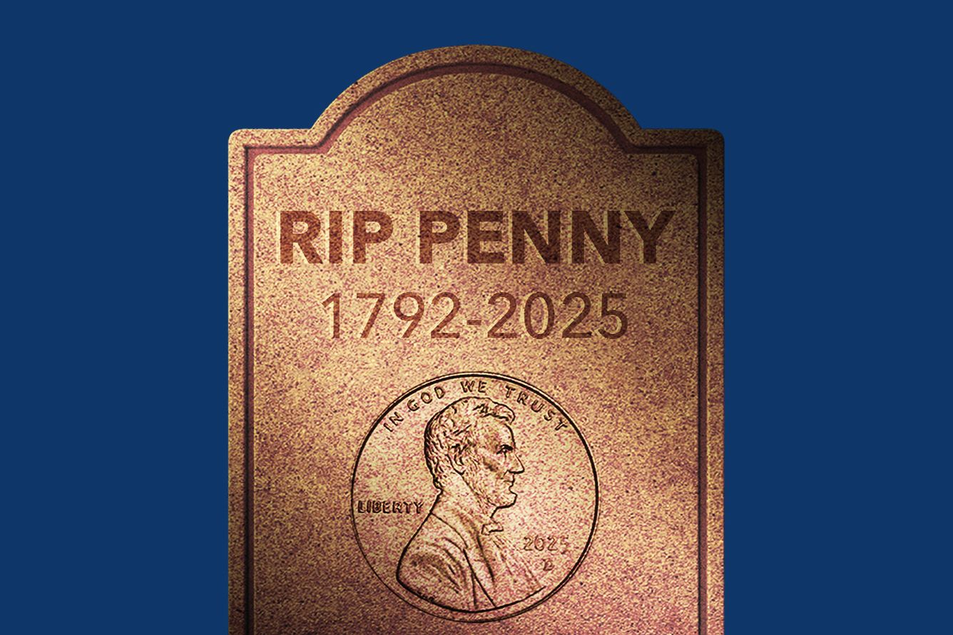 Headstone for a penny