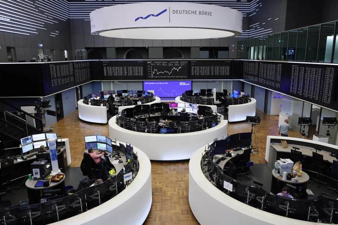 A European trading floor